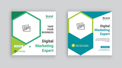 Template social media post for Digital marketing Stories. Streaming. Vector Illustration