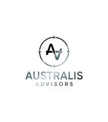 Australis Advisors logo template, Vector logo for business and company identity 