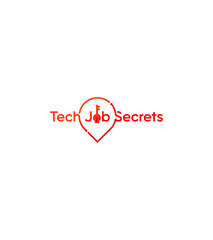 Tech Job Secrets logo template, Vector logo for business and company identity 