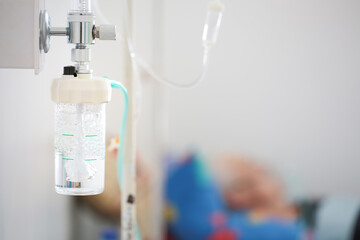 Oxygen support breathing air medical equipment in hospital