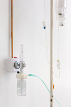 Oxygen support breathing air medical equipment in hospital