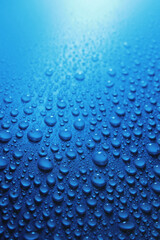 Macro shot of water droplet