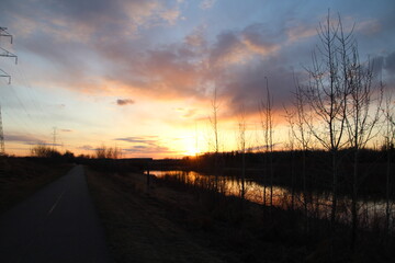 Sunset Over The Land, Pylypow Wetlands, Edmonton, Alberta