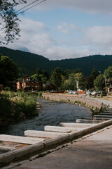 Fototapeta premium river in the mountain