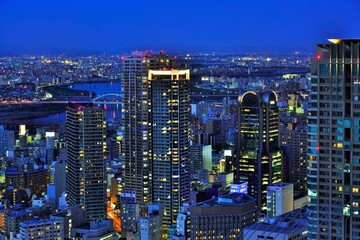 大阪の夜景