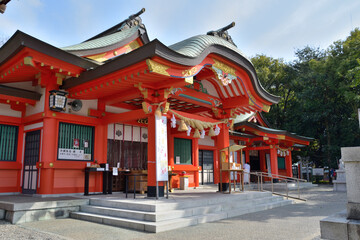 Obraz premium 金神社の風景