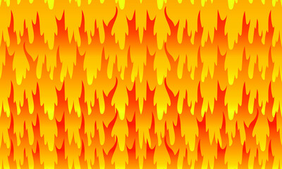 background with flames