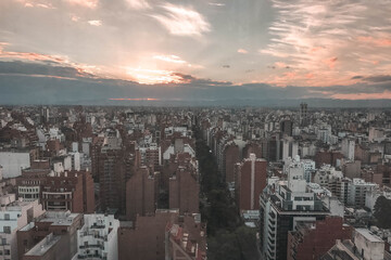 Atardecer en Córdoba Argentina, vista desde torre duomo 3