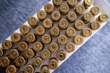 This is an 11mm gun ammunition,cartridges of .45 ACP pistols ammo.