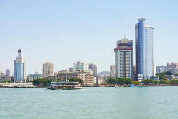 Obraz premium XIAMEN, CHINA – February 26, 2019 in Xiamen. Xiamen was ranked as China's 2nd-