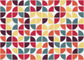 Abstract Geometric Pattern generative computational art illustration