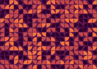 Abstract Geometric Pattern generative computational art illustration