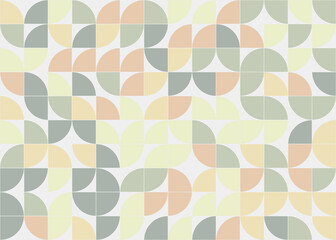 Abstract Geometric Pattern generative computational art illustration