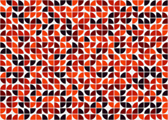 Abstract Geometric Pattern generative computational art illustration