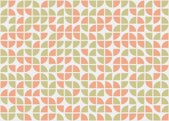 Abstract Geometric Pattern generative computational art illustration