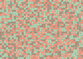 Abstract Geometric Pattern generative computational art illustration