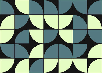 Abstract Geometric Pattern generative computational art illustration