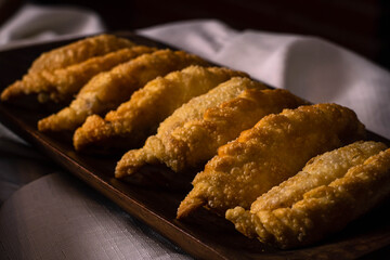 fried meat empanada typical and traditional Argentine food homeland