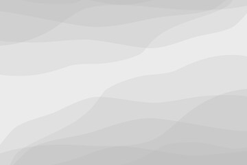 Wave curve gray gradient white background abstract 3d banner