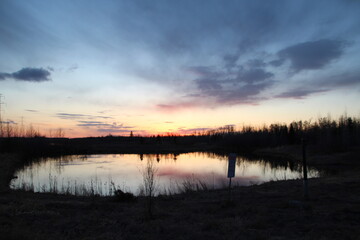 Final Glow, Pylypow Wetlands, Edmonton, Alberta