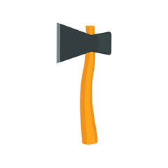Axe. Isolated on white background. Vector illustration.
