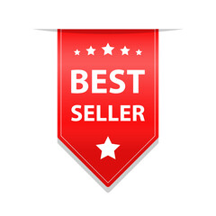 Best Seller Red Ribbon Illustration