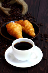 Black coffee for the morning.