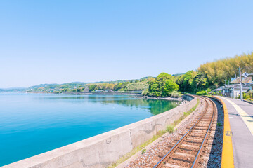Obraz premium lake in the park