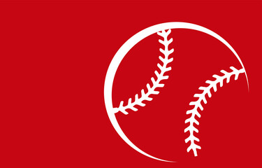 baseball icon isolated on background
