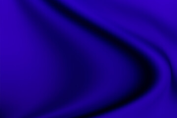 Blue gradient texture blurred curve style of abstract luxury fabric