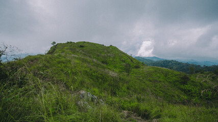 Travel on a high peak.