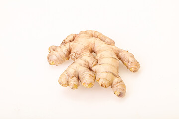 Natural organic raw ginger root