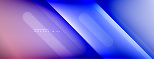 Dynamic lines abstract background. 3D shadow effects and fluid gradients. Modern overlapping forms