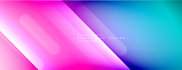 Dynamic lines abstract background. 3D shadow effects and fluid gradients. Modern overlapping forms