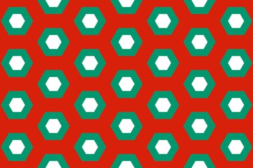 Simple geometric pattern in the colors of the national flag of Bulgaria