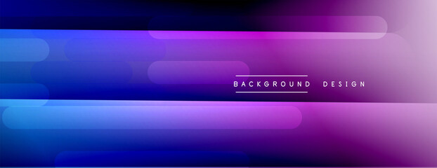 Dynamic lines abstract background. 3D shadow effects and fluid gradients. Modern overlapping forms