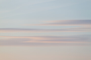Beautiful cloudscape at sunrise
