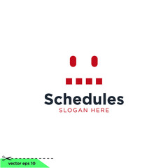 calendar agenda icon vector illustration simple design element