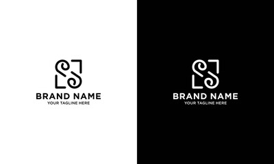 Letter S Logo Design Simple Vector