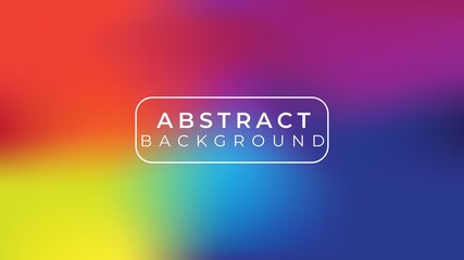 Beautiful abstract colored gradient with movement. It is a light and colorful blur background. Vector Illustration