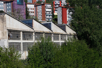 Industry close to an urban environment