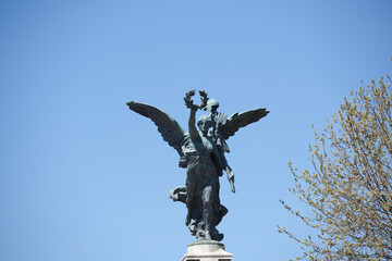 Statue in city Rome,Vatican. High quality photo