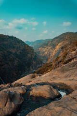 mountain river in the mountains