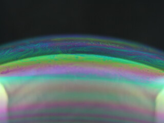 abstract soap pom poms different colors delicate frail