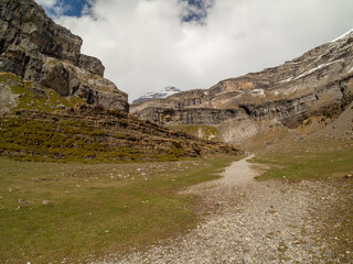 circus soaso, located in the national park of ordesa and lost mountain where the ponytail is located
