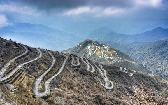 Dzuluk or Zuluk or Jhuluk or Jaluk is a small hamlet located at a height of 9,400 feet on the rugged terrain of the lower Himalayas in Rongli Subdivision of East Sikkim,