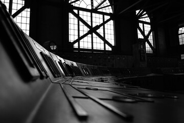 old abandoned factory