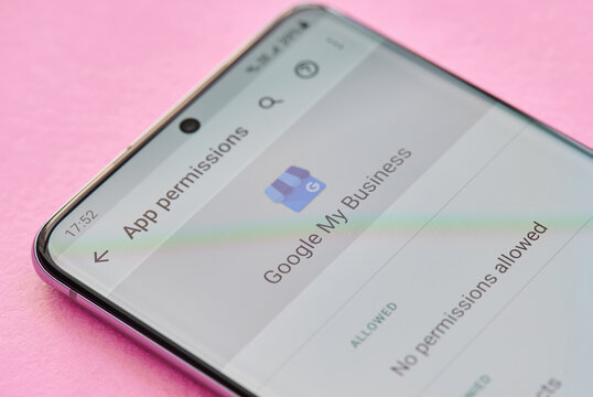 Changing Permissions Setting Of Google My Business App