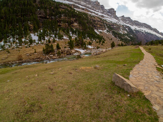 circus soaso, located in the national park of ordesa and lost mountain where the ponytail is located