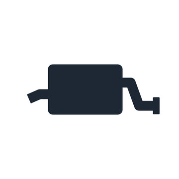 recommend clip art: muffler icon vector illustration logo template
